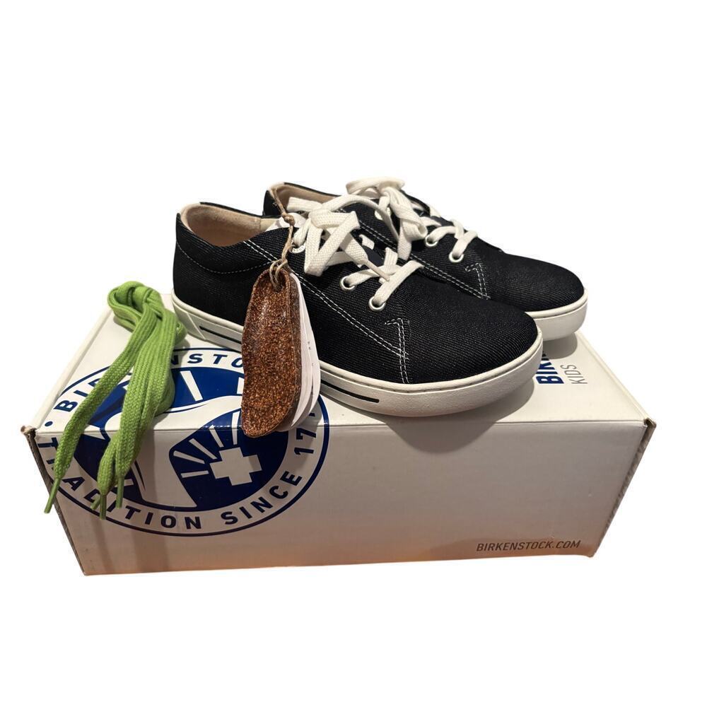 BIRKENSTOCK ARRAN KIDS - DARK BLUE TEXTILE YOUTH 1 / EU 32 NIB
